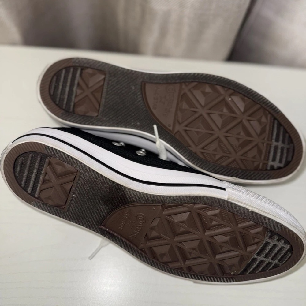 Converse CT All Star ShoreLine Slip Women's Shoes Black-Mason-White 559358f - Picture 4 of 6